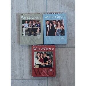 Will & Grace TV Series Seasons 1 2 3 On DVD